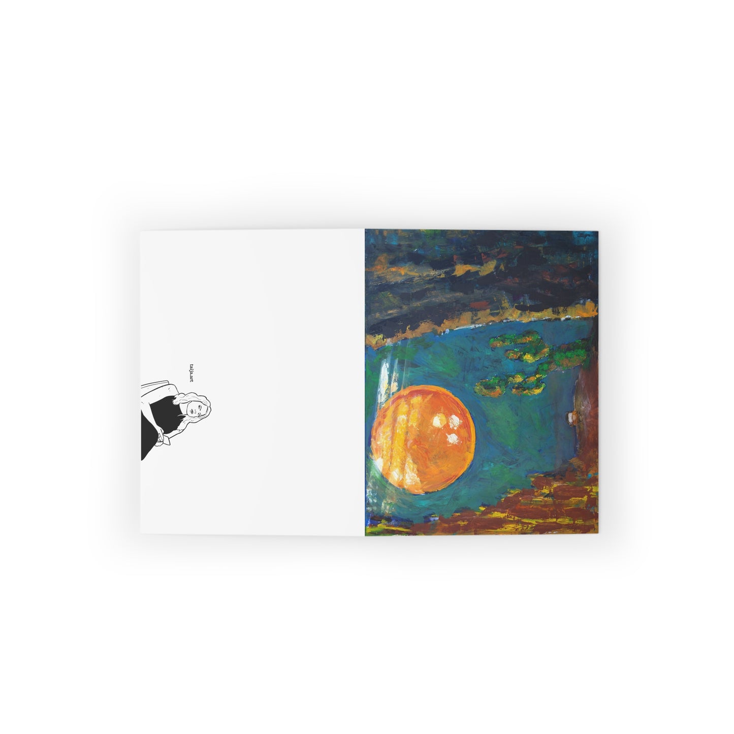 Orange Dream (Postcard stack)