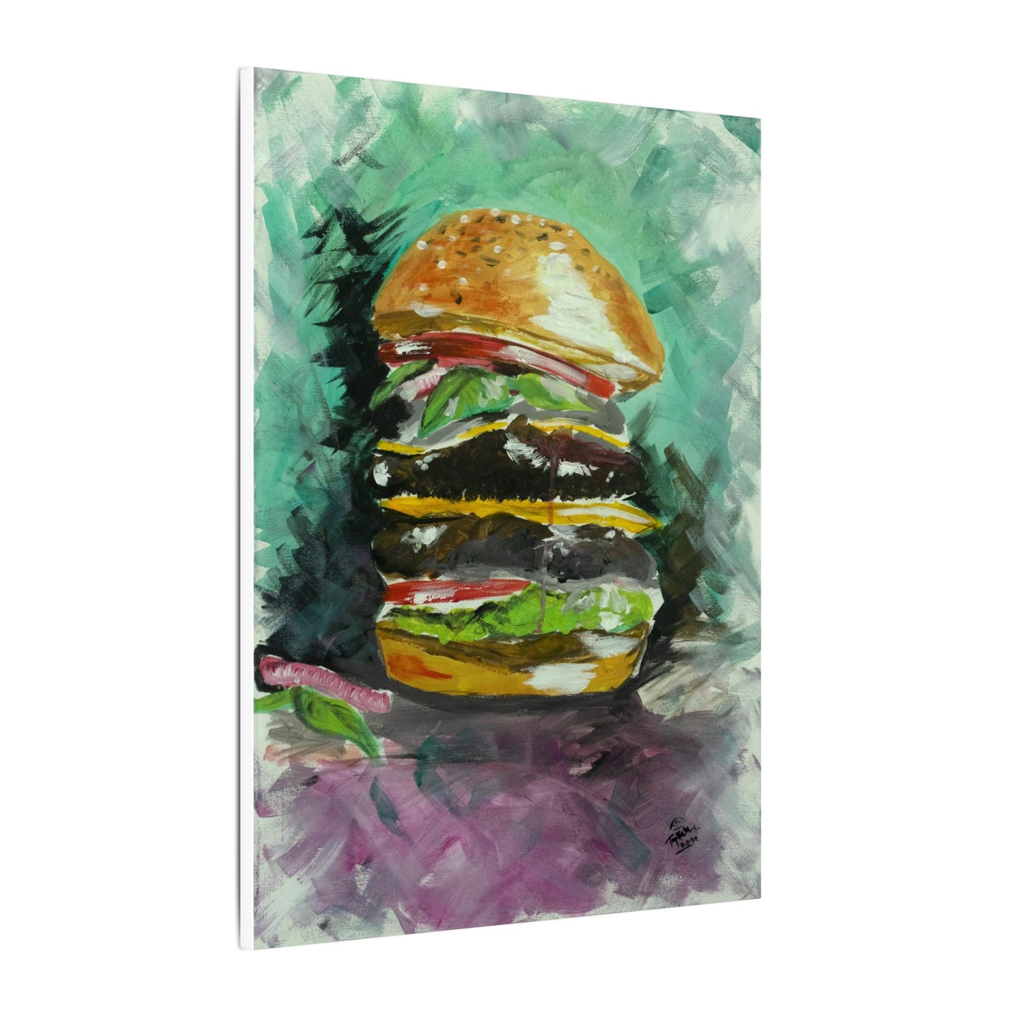 Tastescraper (Canvas print)