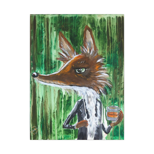 Fox Thirty (Canvas print)