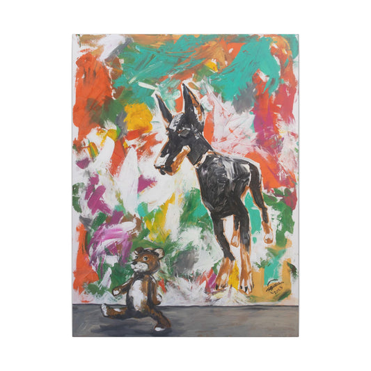 I'm Walking Here (Canvas print)