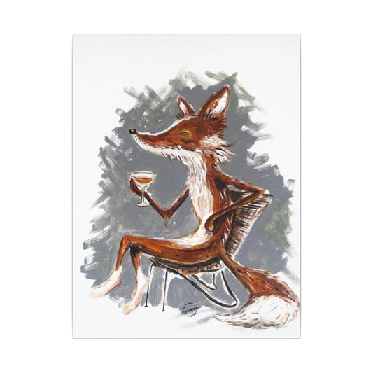 Fox Tale (Canvas print)