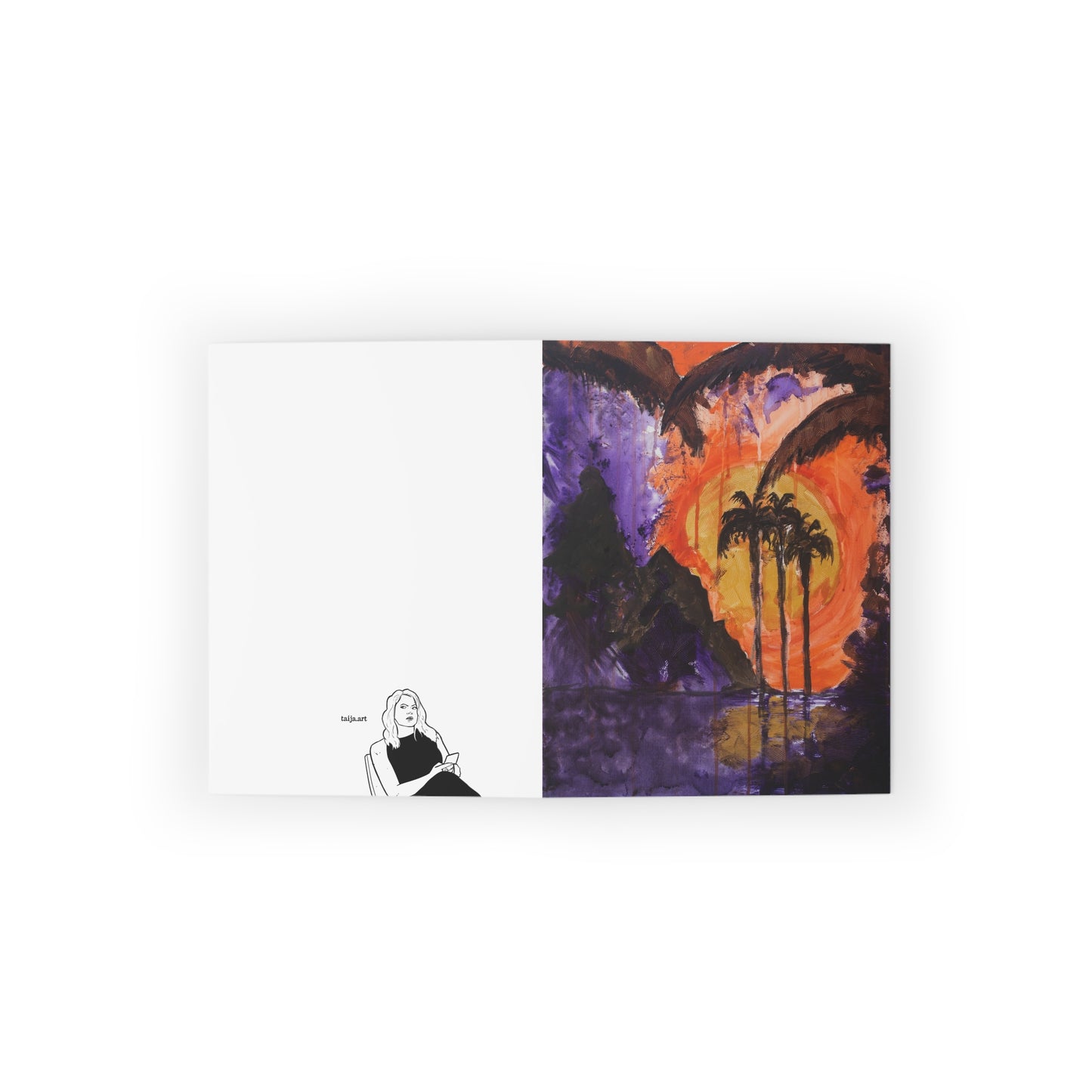 Palmdark (Postcard stack)