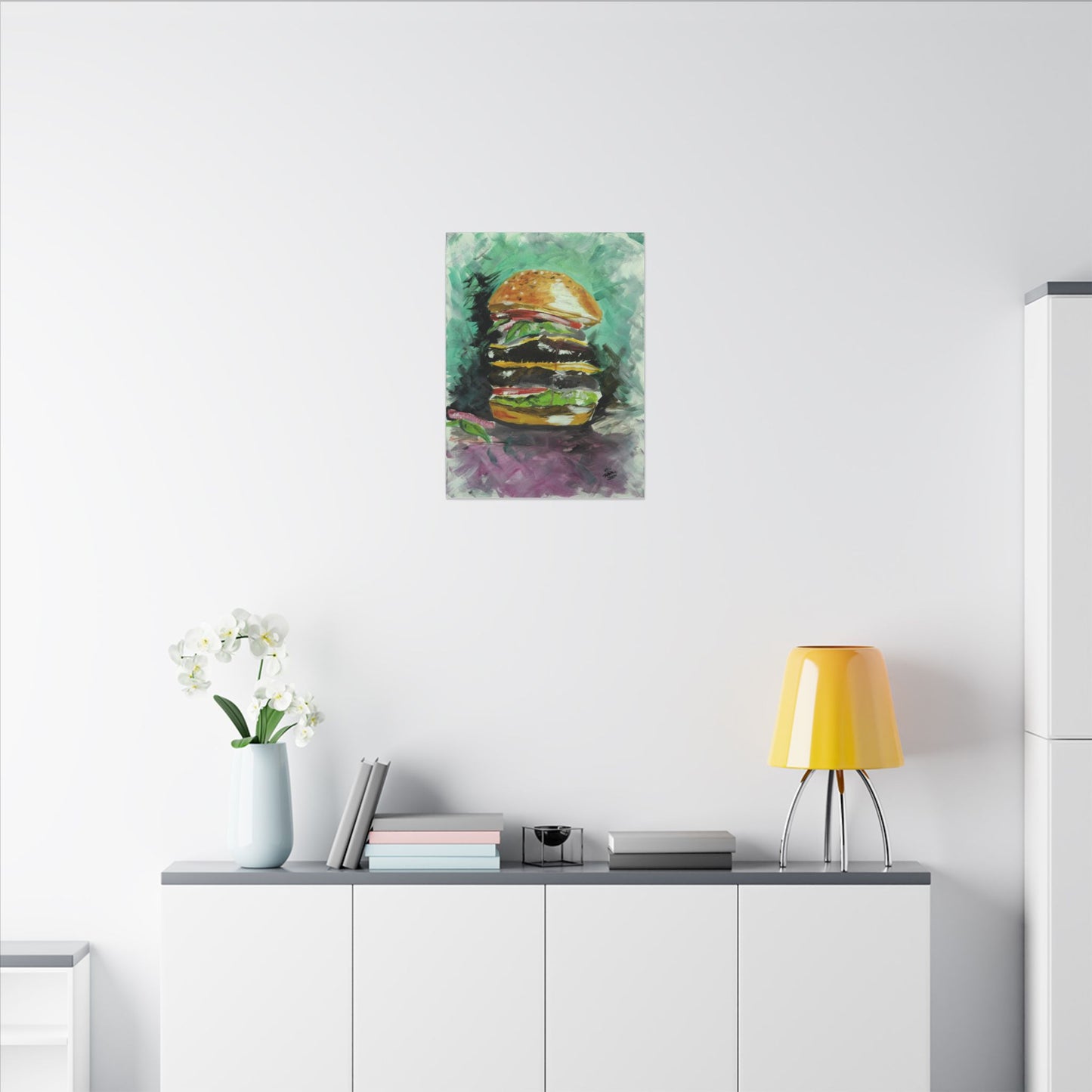 Tastescraper (Canvas print)