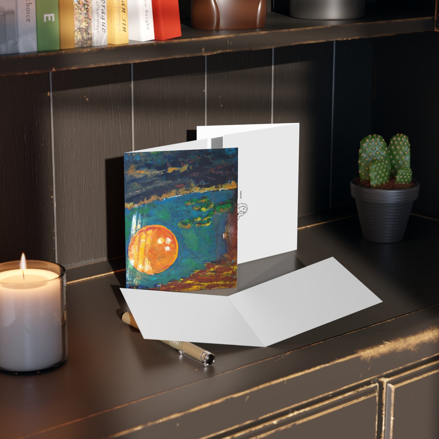 Orange Dream (Postcard stack)