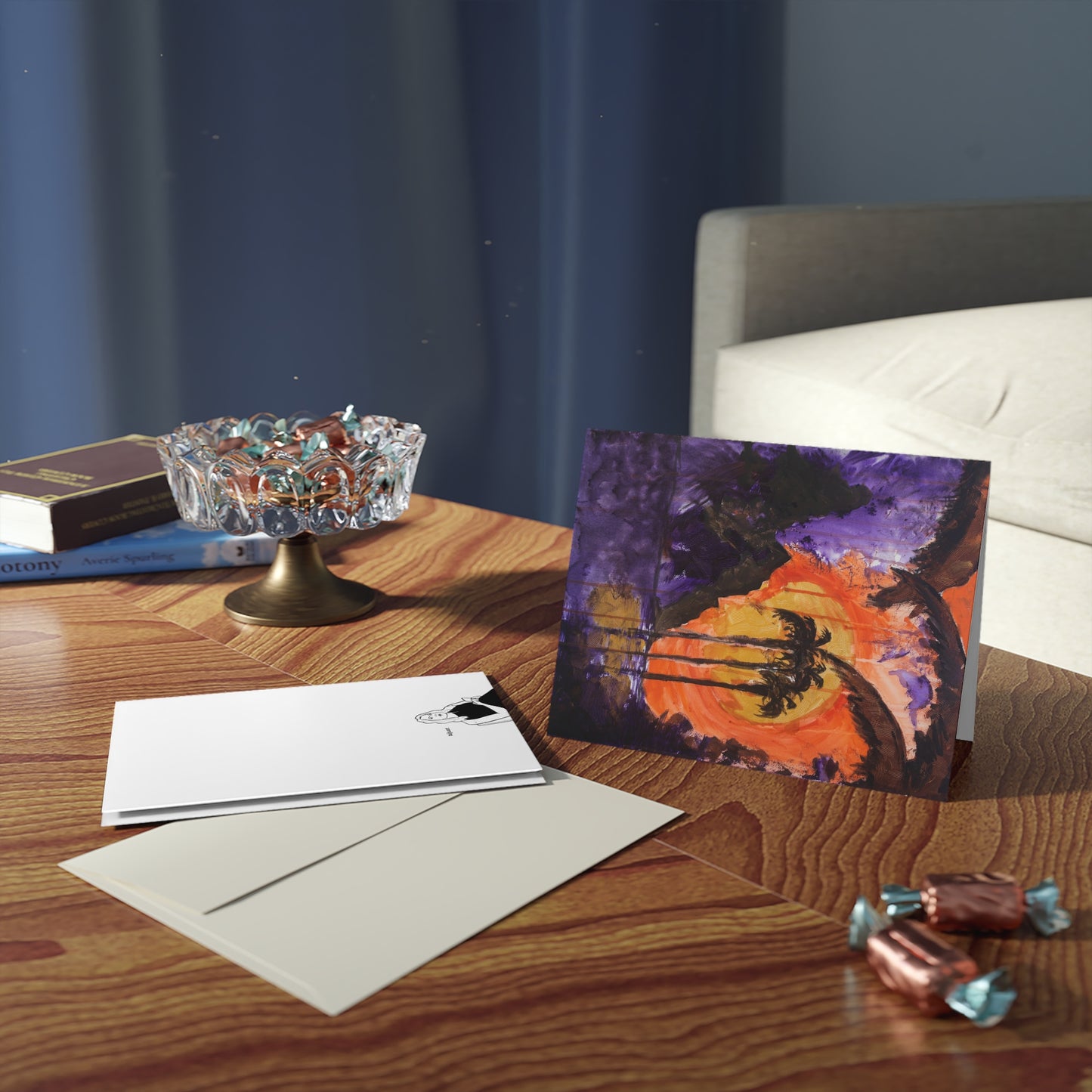 Palmdark (Postcard stack)