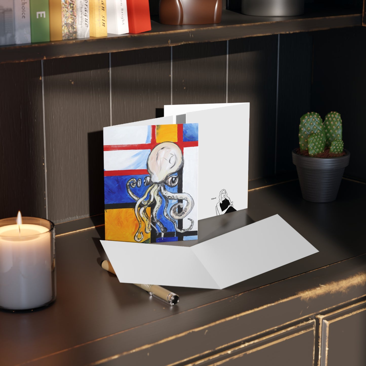 Typo Octo (Postcard stack)