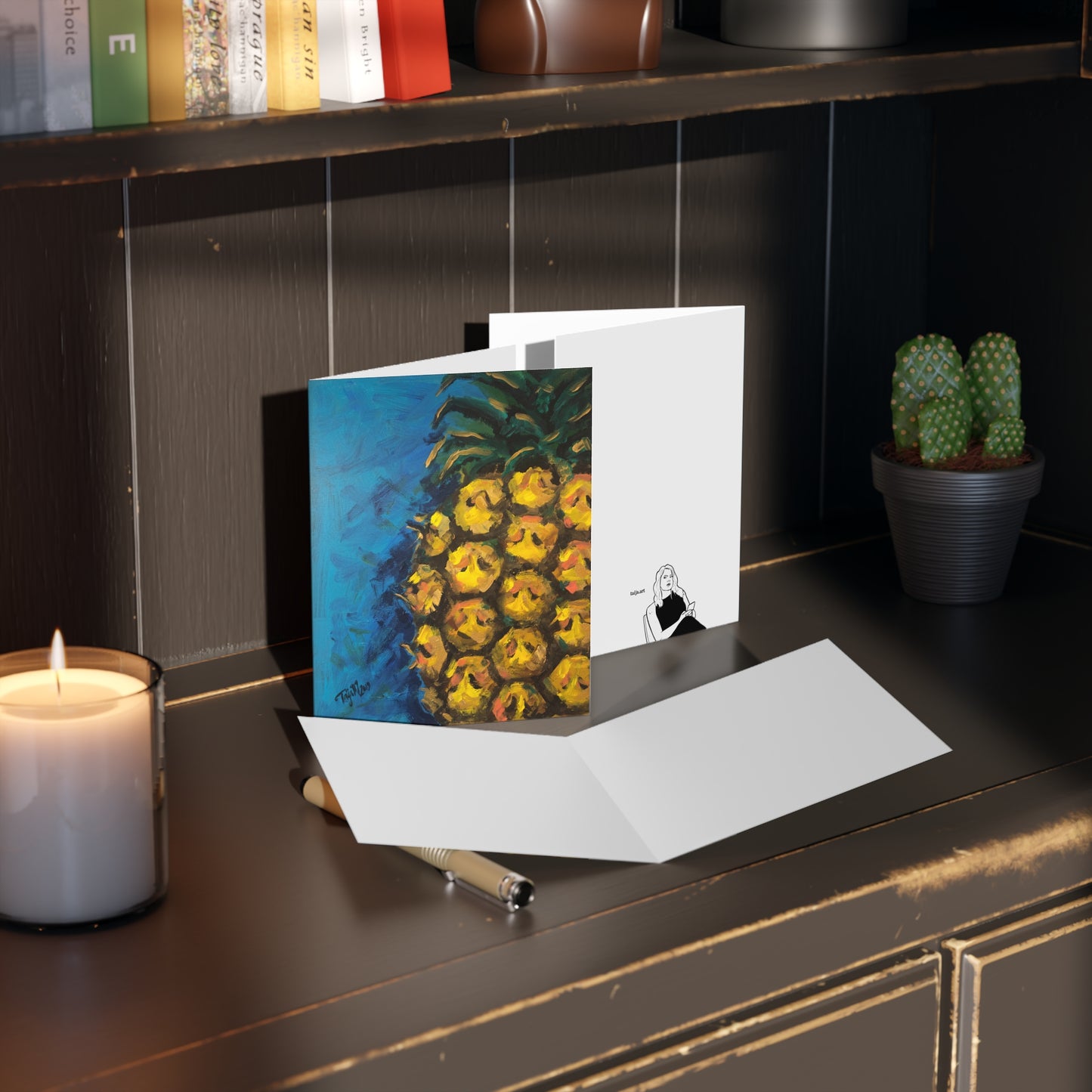 Pineapple (Postcard stack)