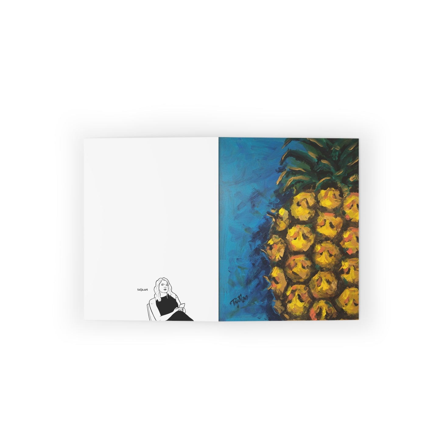 Pineapple (Postcard stack)