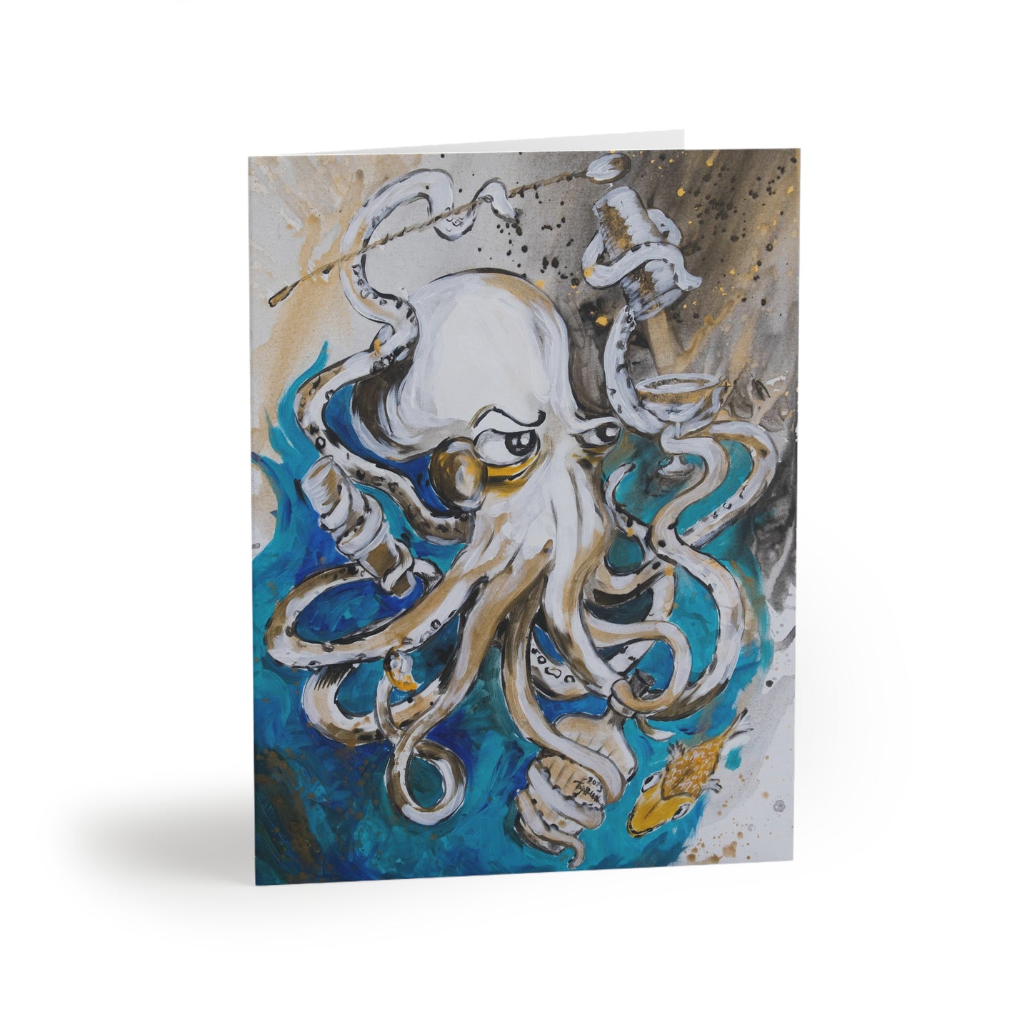 Mixoctology II (Postcard stack)