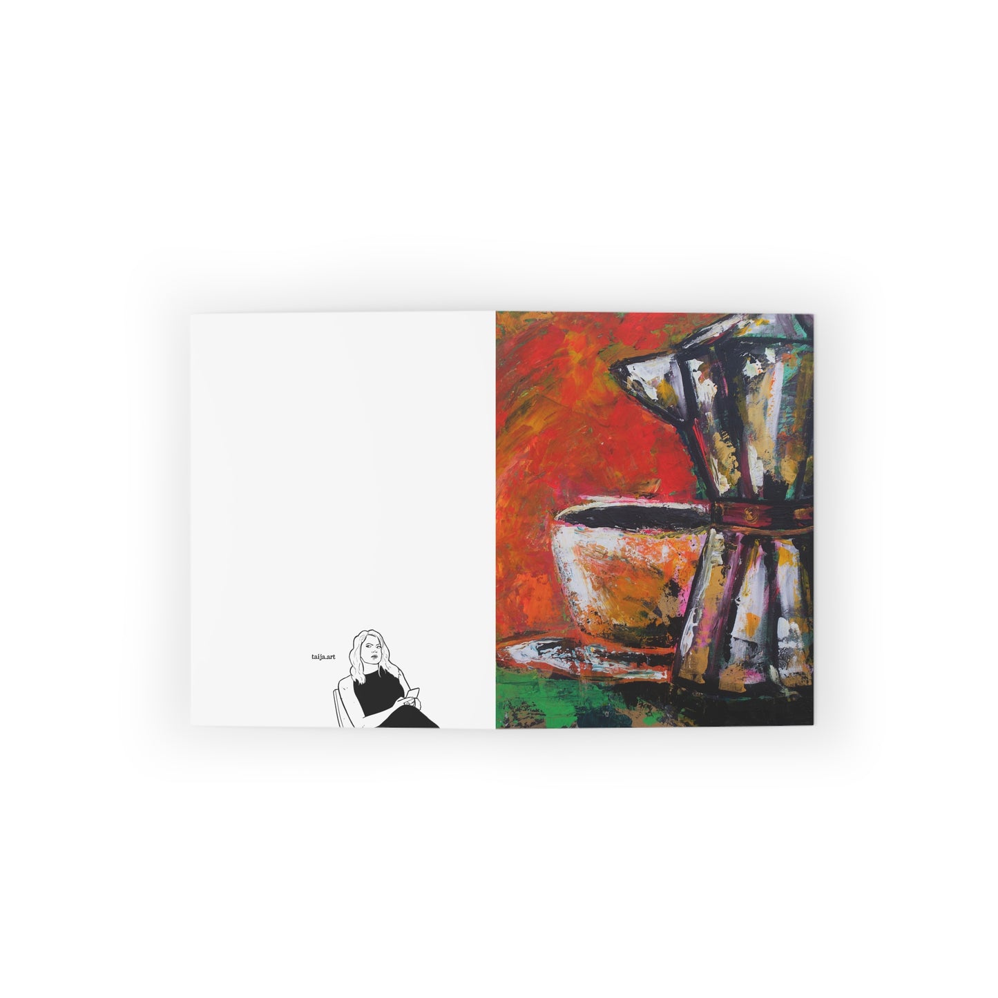 Cafetero (Postcard stack)