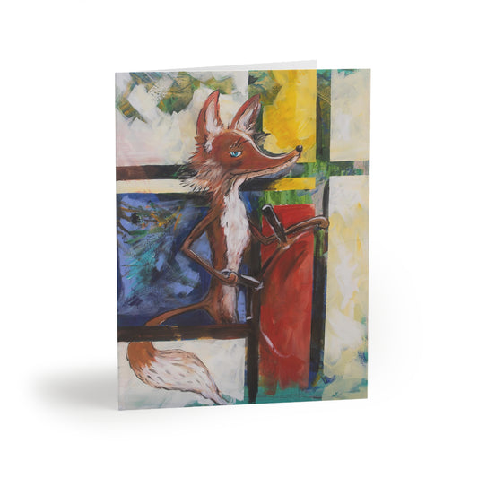 Mondrian Fox (Postcard stack)