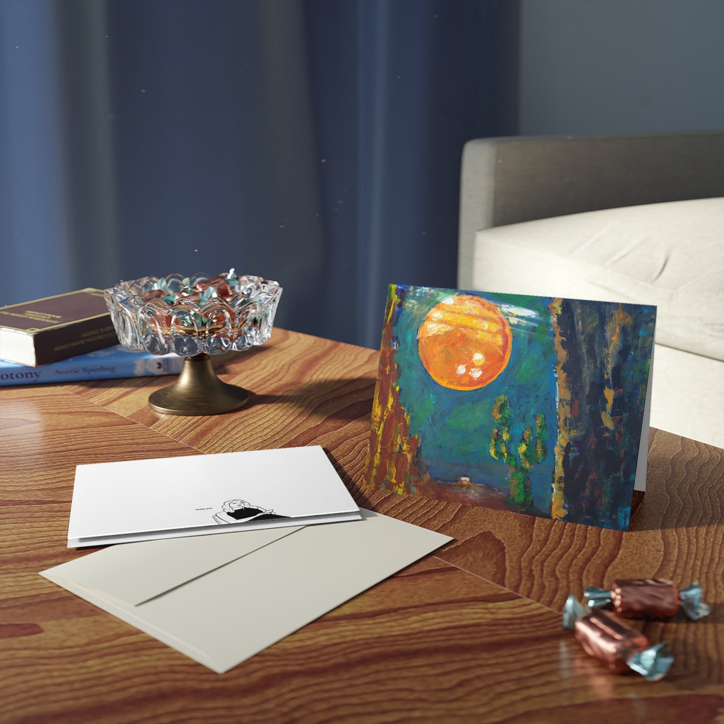 Orange Dream (Postcard stack)