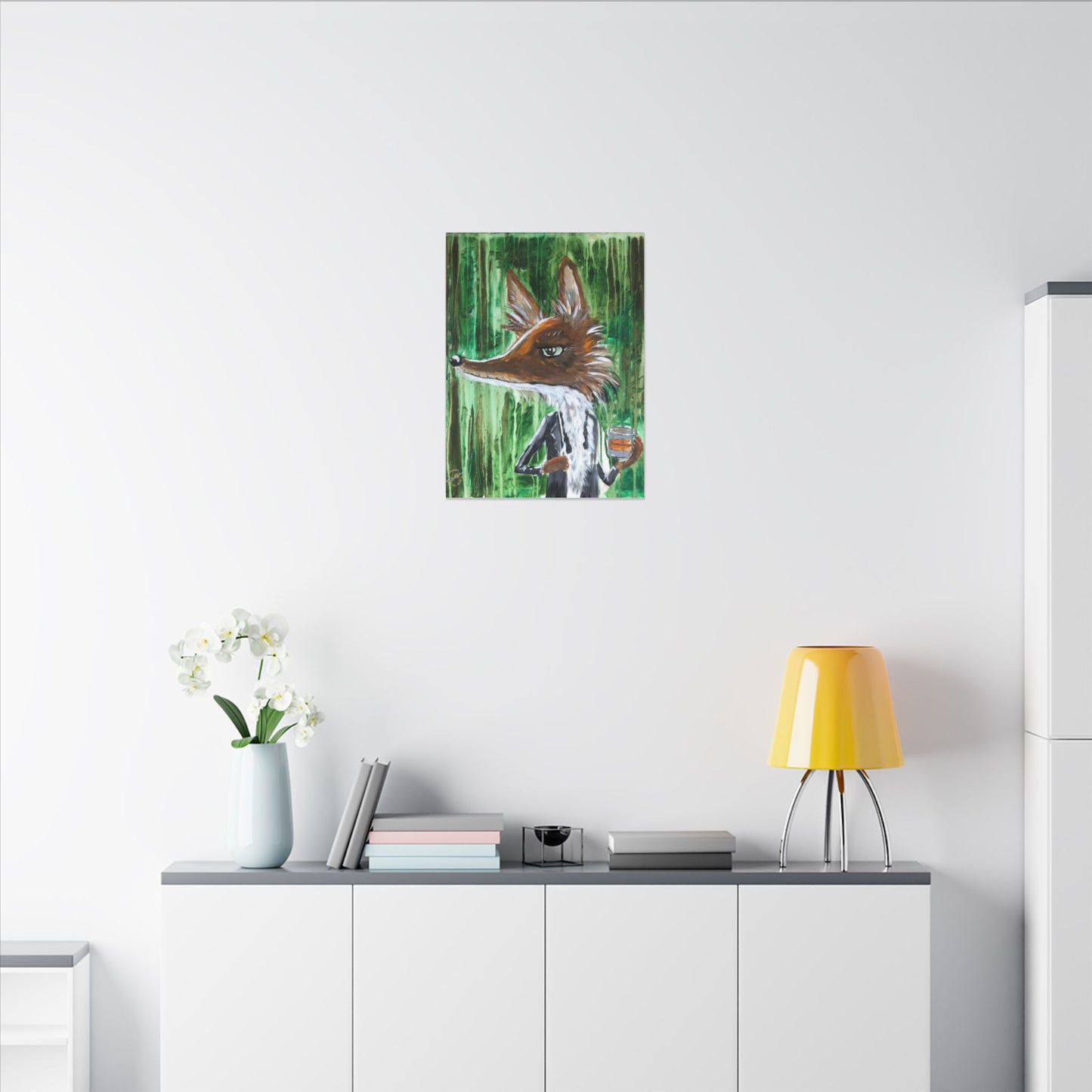 Fox Thirty (Canvas print)