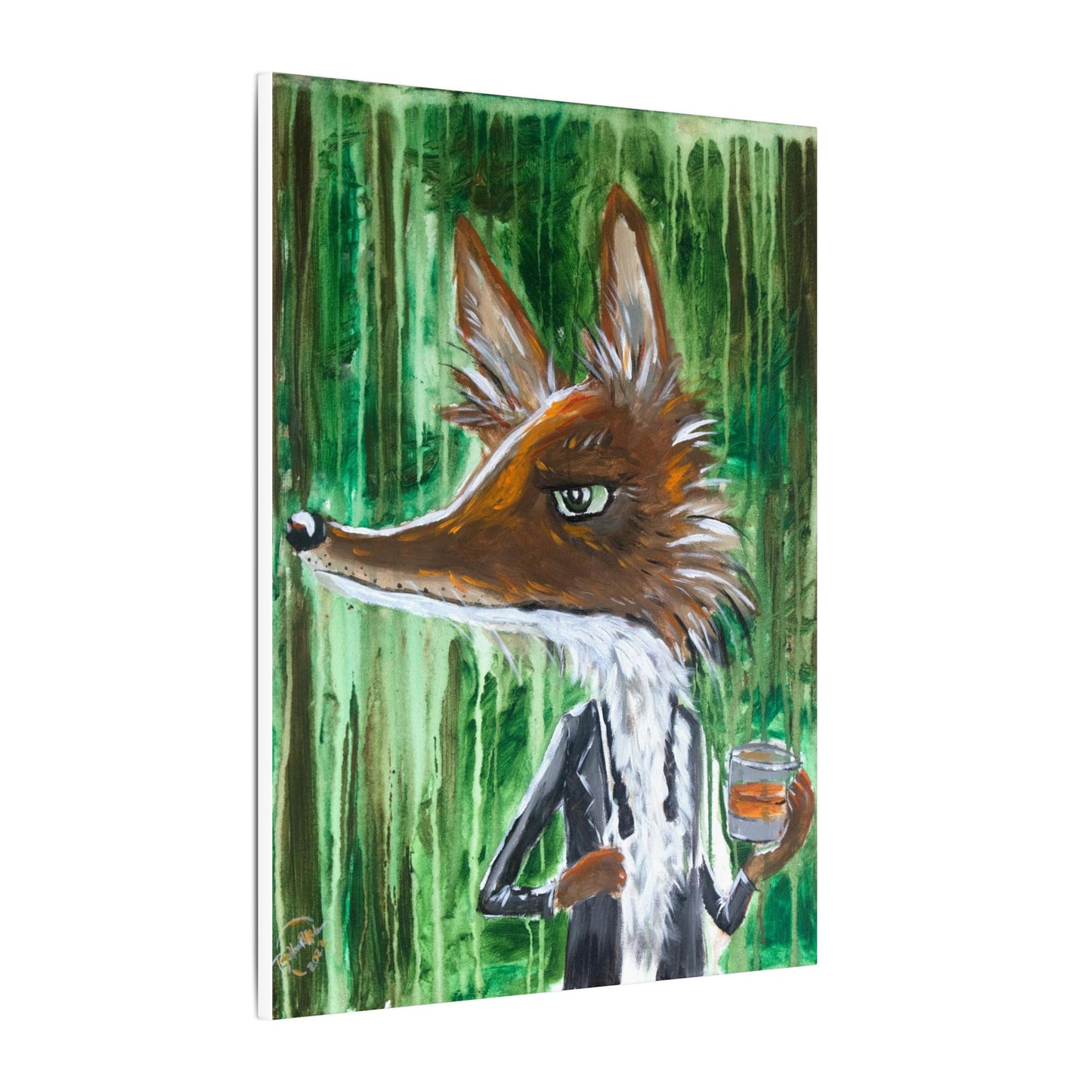 Fox Thirty (Canvas print)
