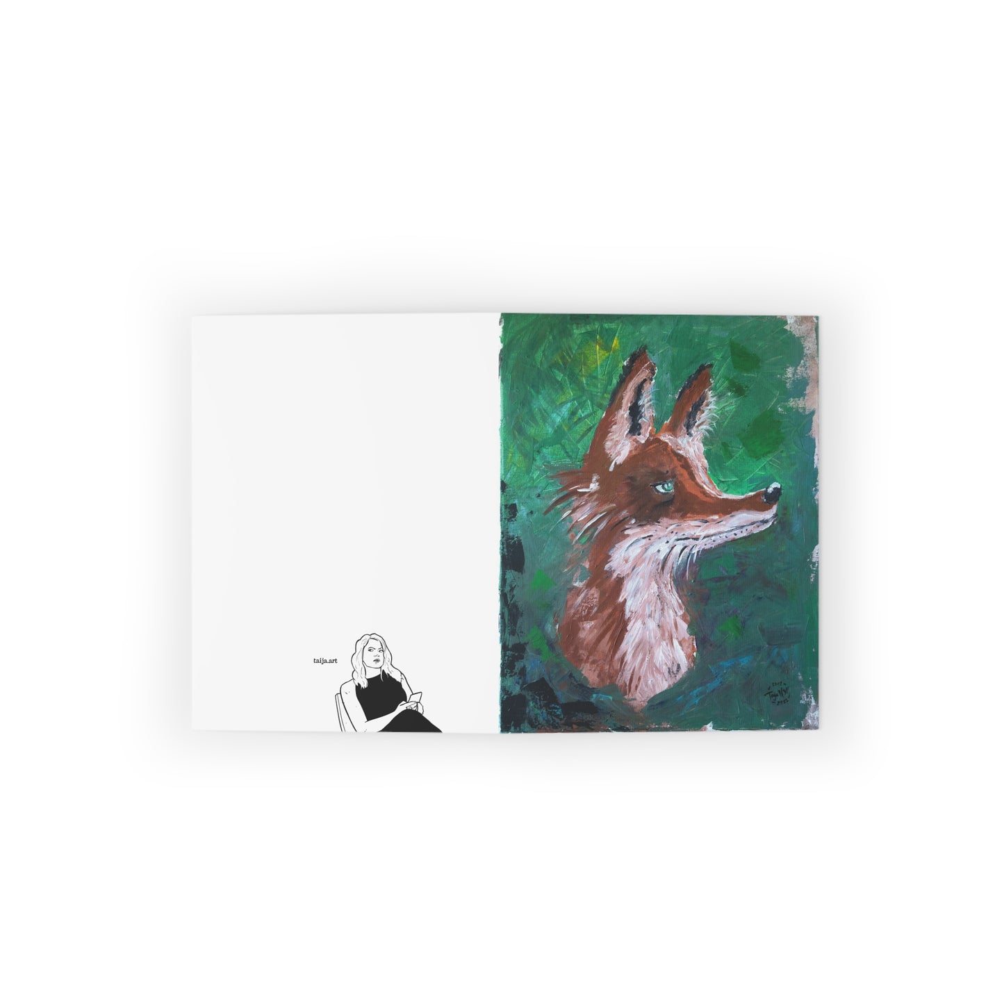 Fox (Postcard stack)