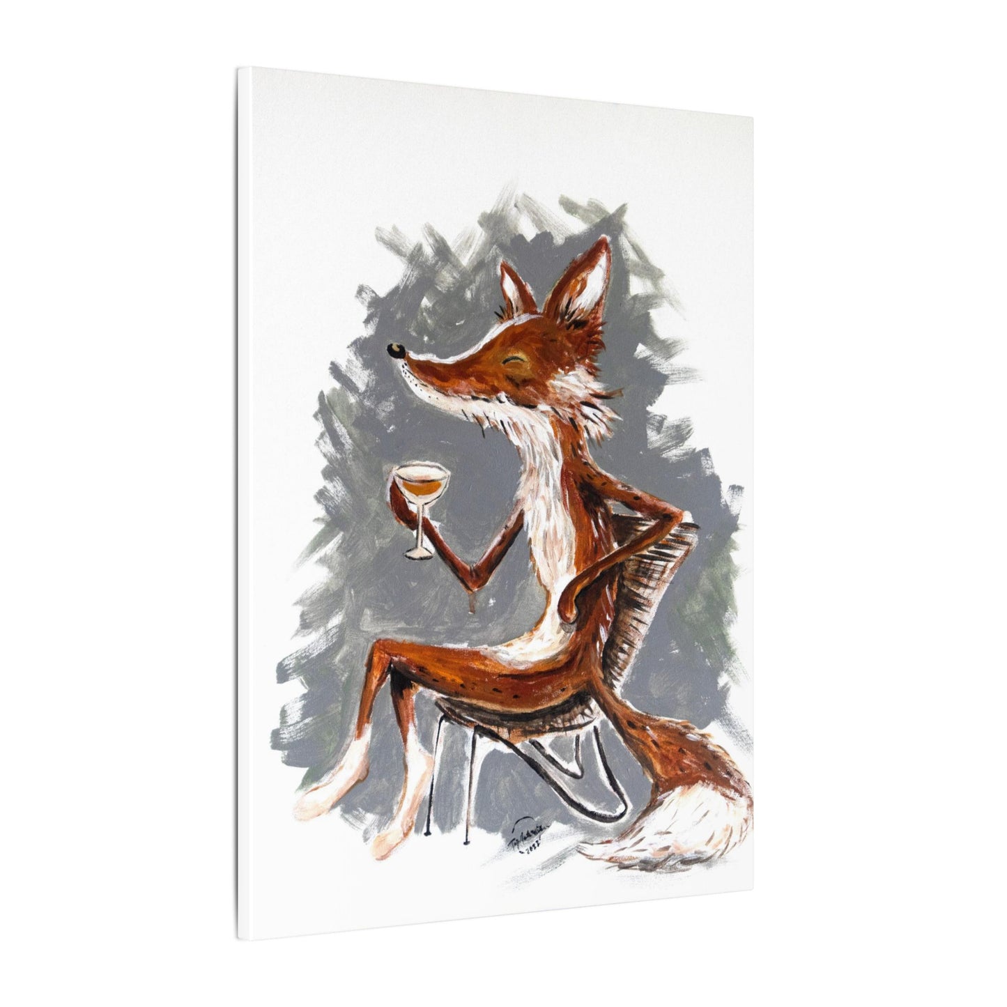 Fox Tale (Canvas print)