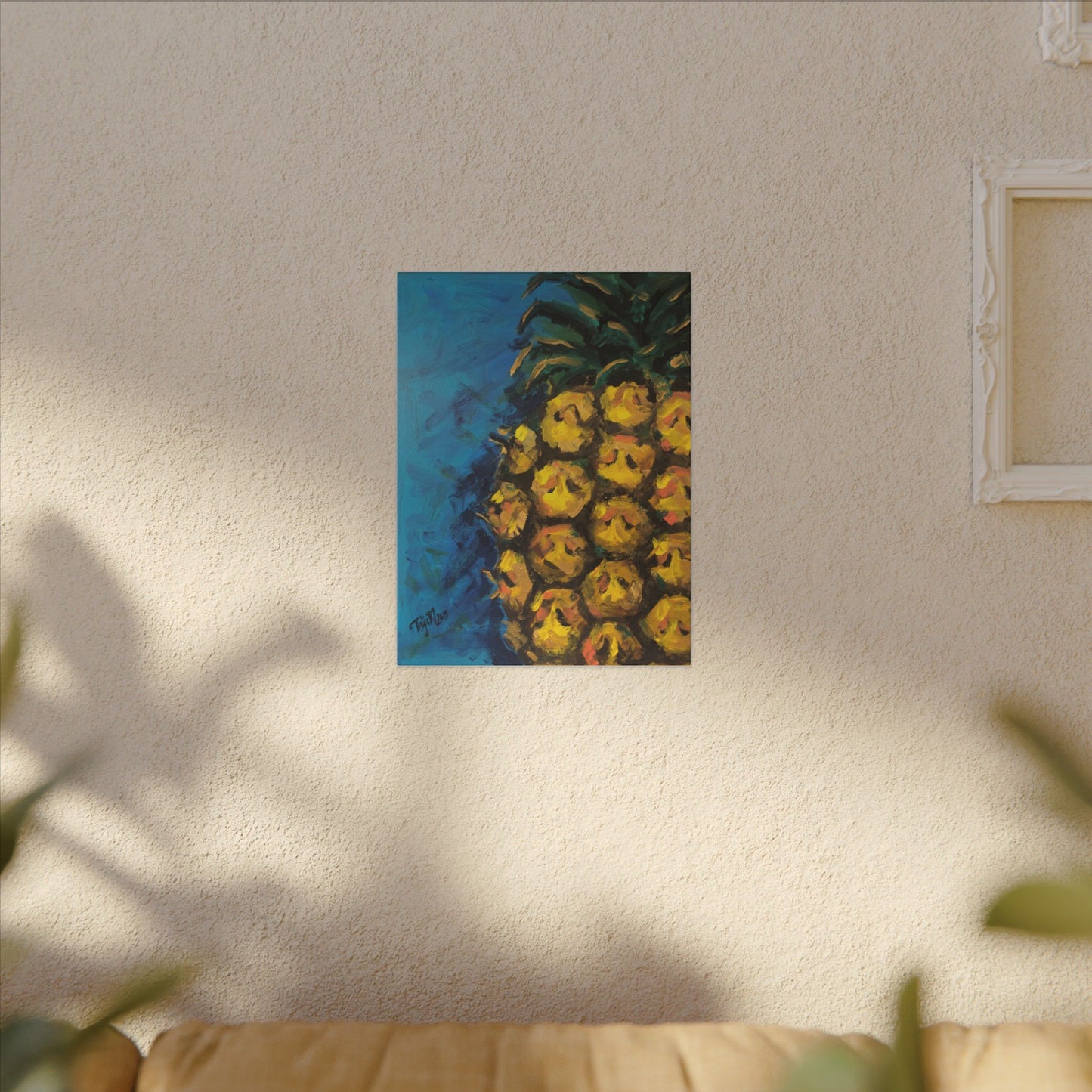 Pineapple (Canvas print)