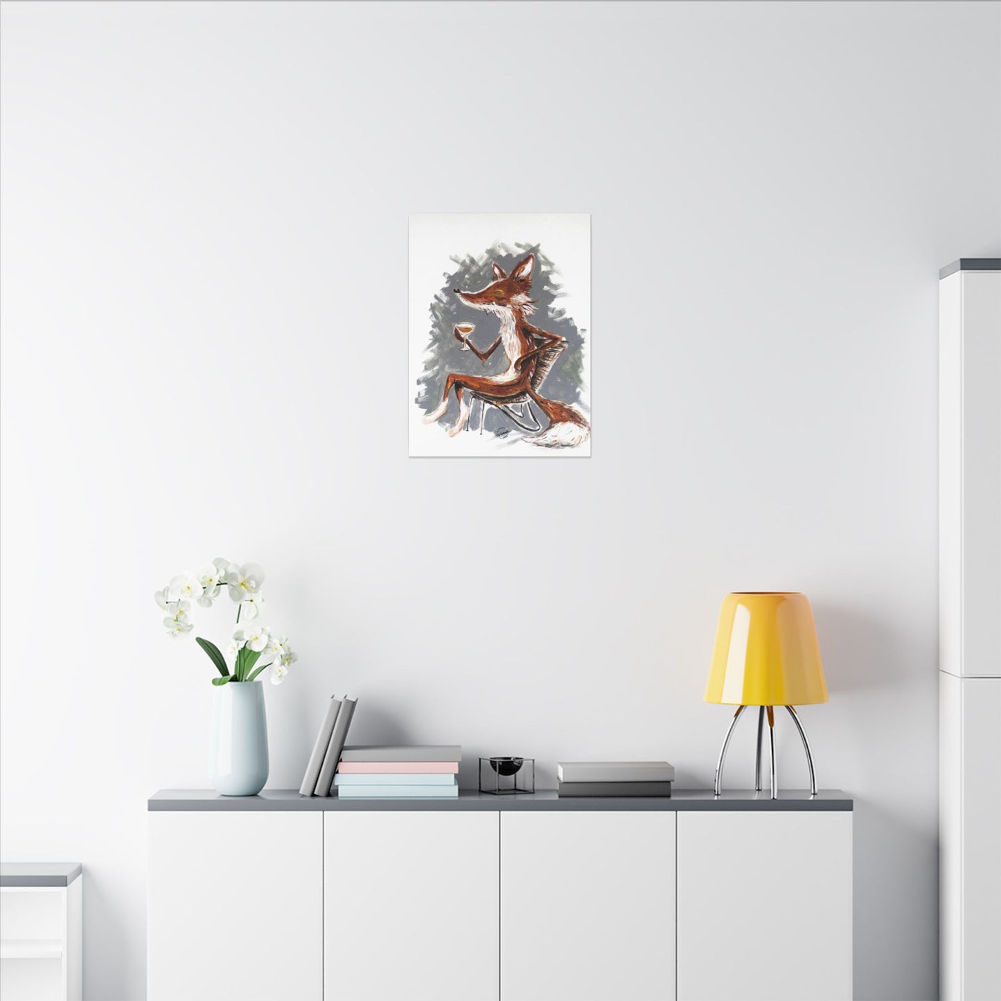 Fox Tale (Canvas print)