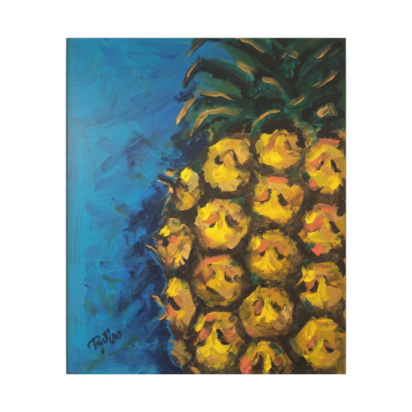 Pineapple (Canvas print)