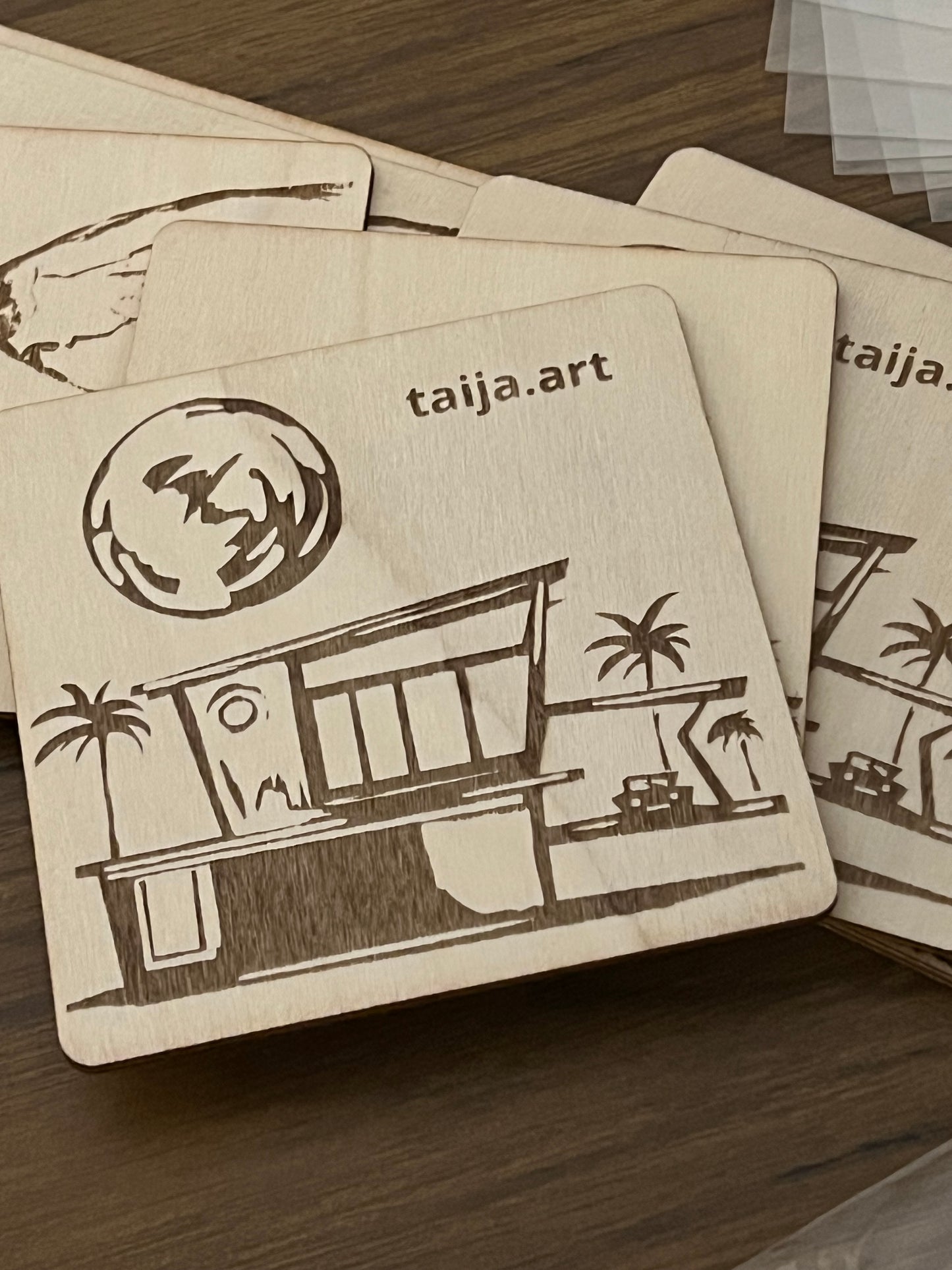 Art Coaster Pack of 4