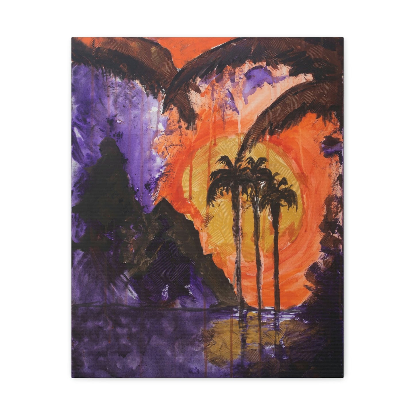 Palmdark Canvas Print