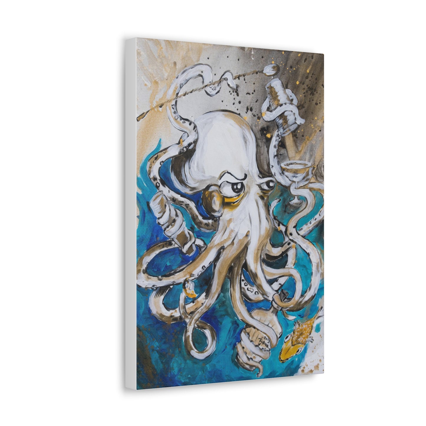 Mixoctology II Canvas Print