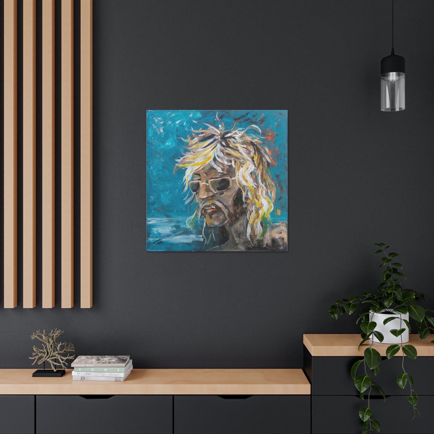 Surfer Canvas Print