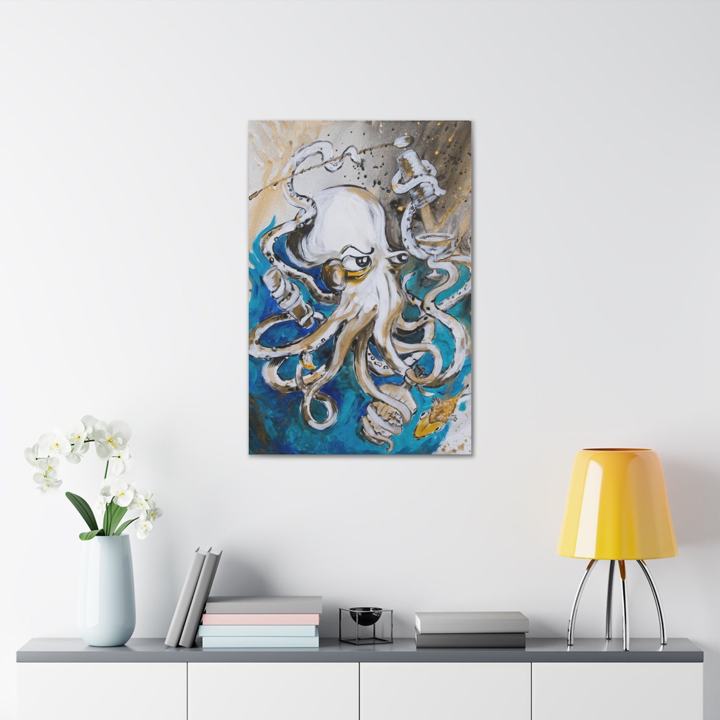 Mixoctology II Canvas Print