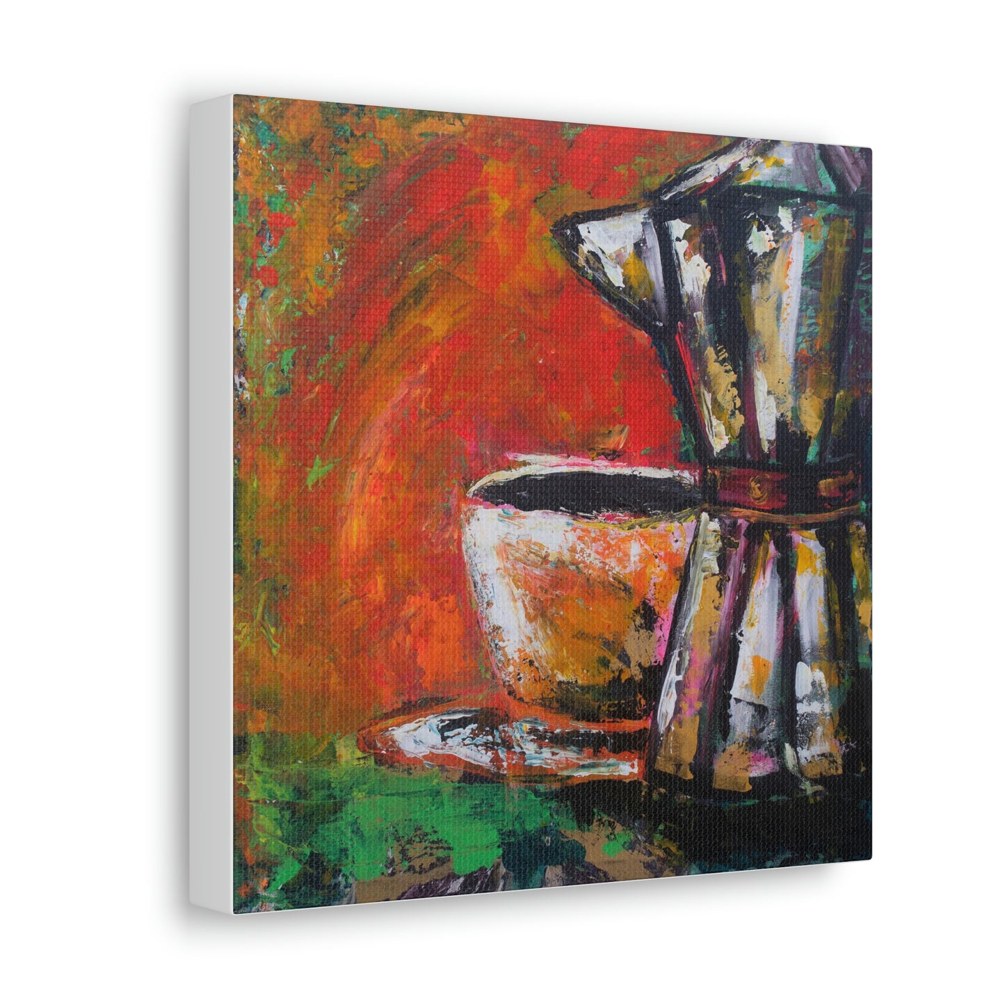 Cafetero Canvas Print