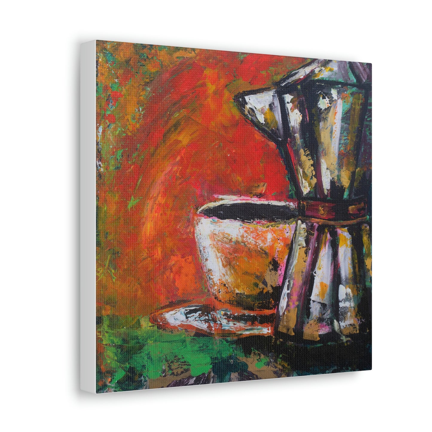 Cafetero Canvas Print