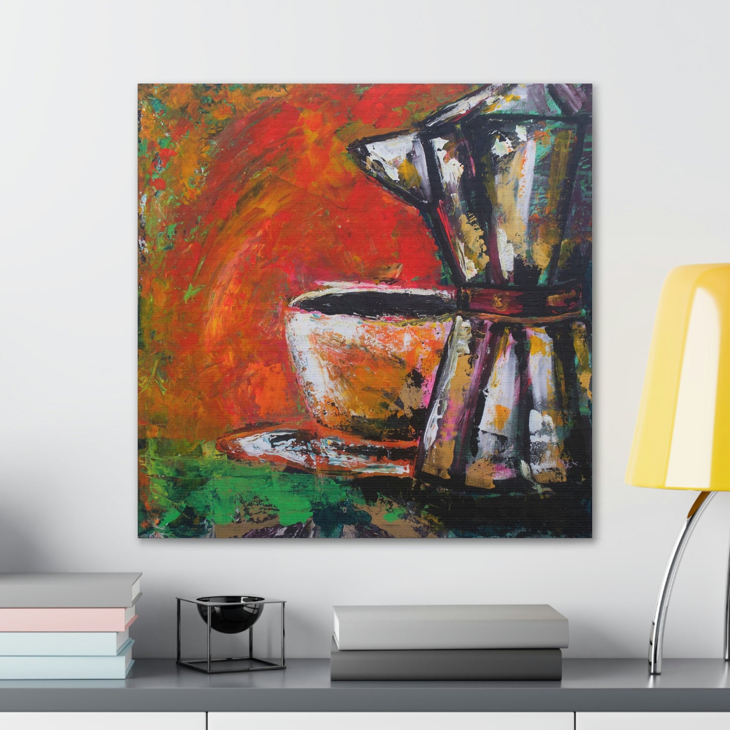 Cafetero Canvas Print