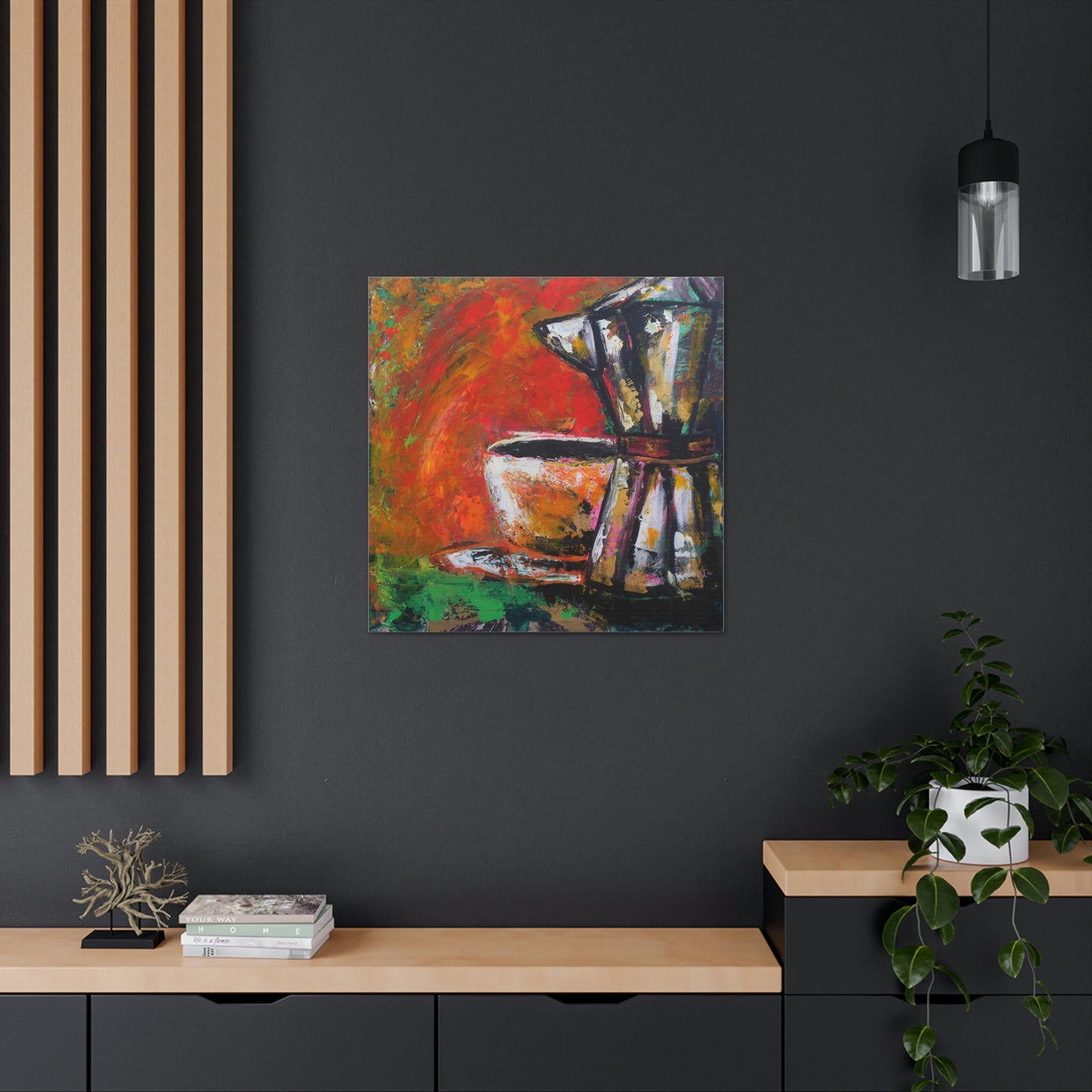 Cafetero Canvas Print