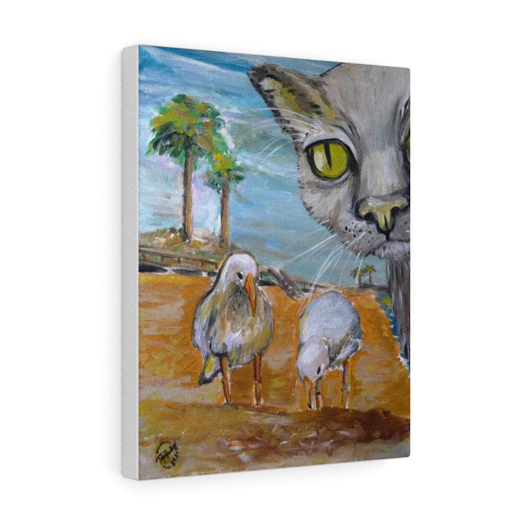 Selfie Cat Canvas Print