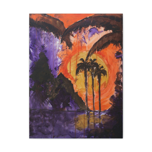 Palmdark Canvas Print