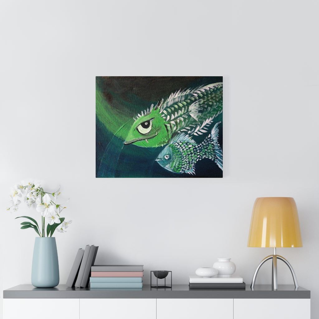 Fish Gang Canvas Print