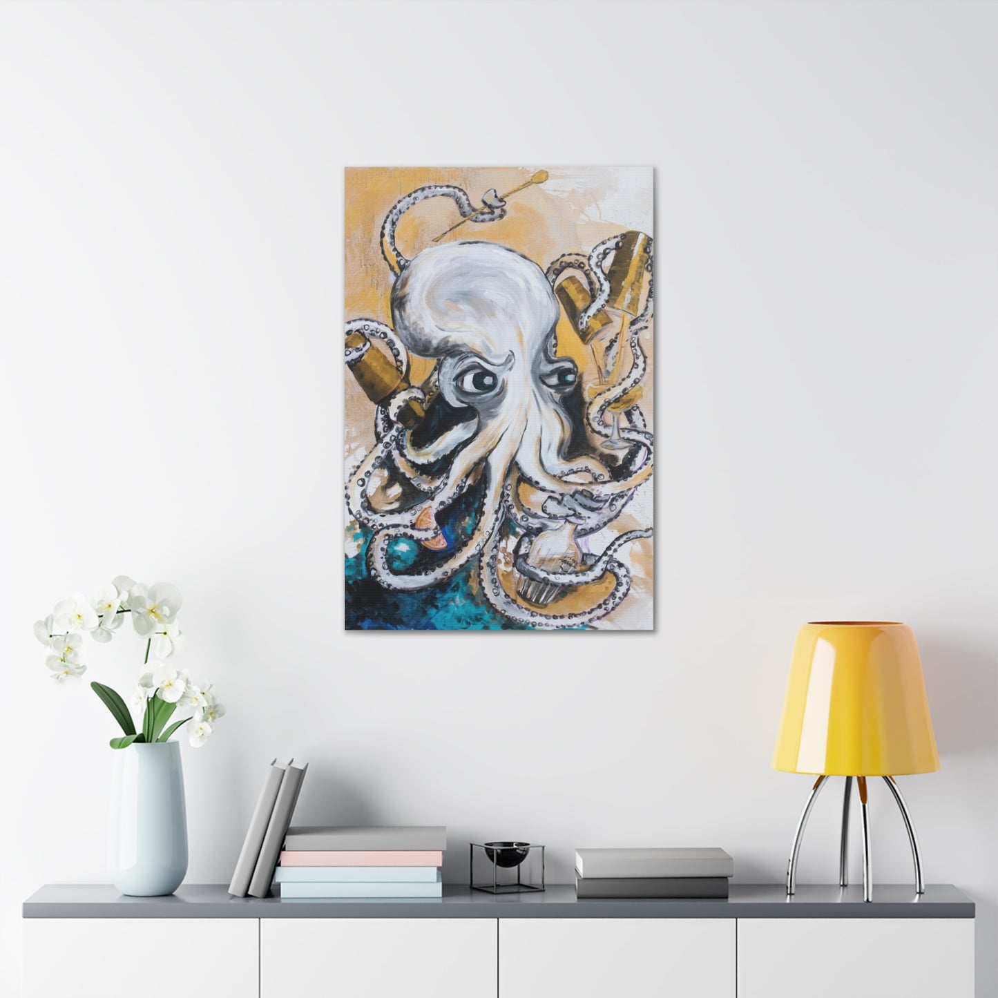 Mixoctology Canvas Print