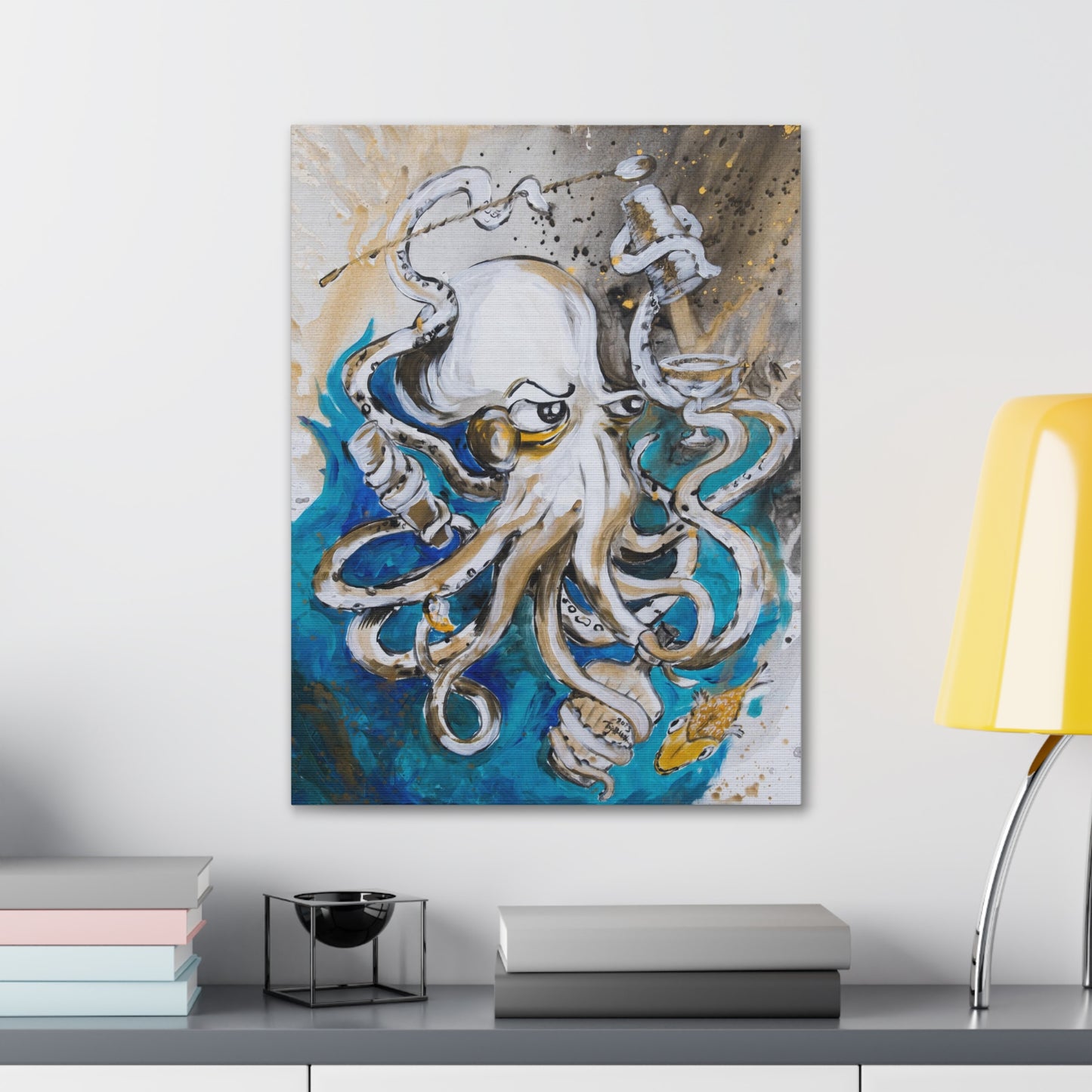 Mixoctology II Canvas Print