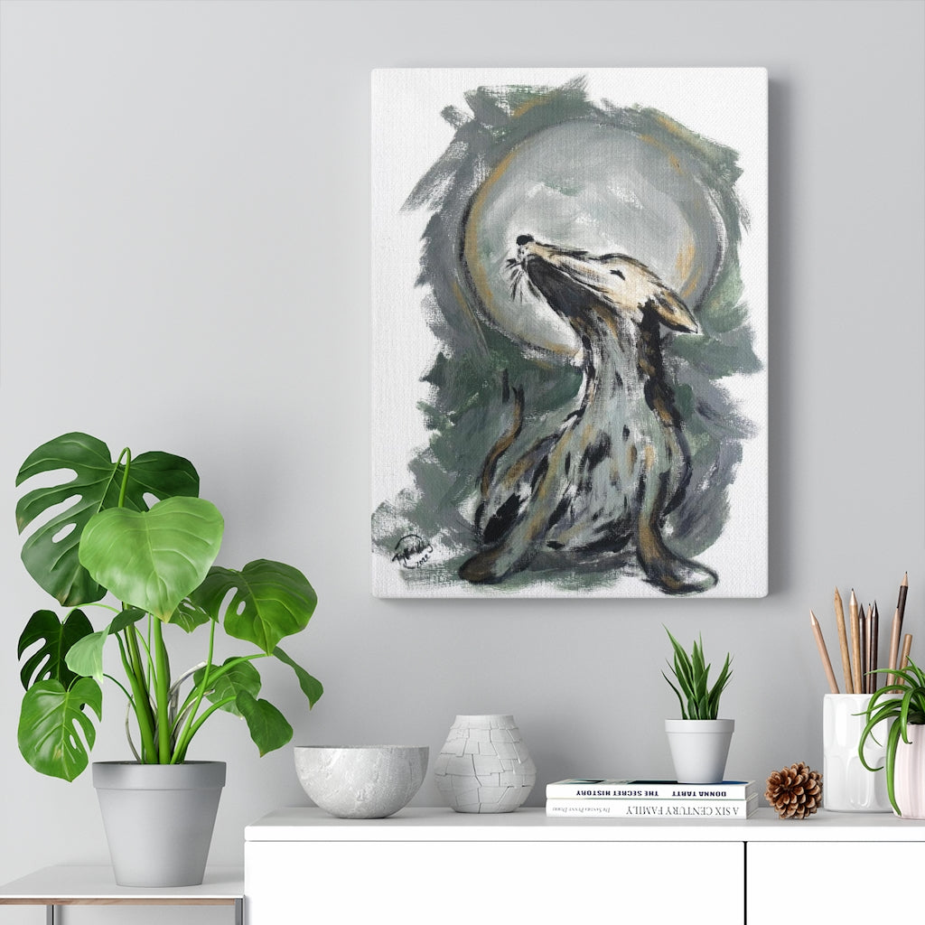 Howl Big Canvas Print