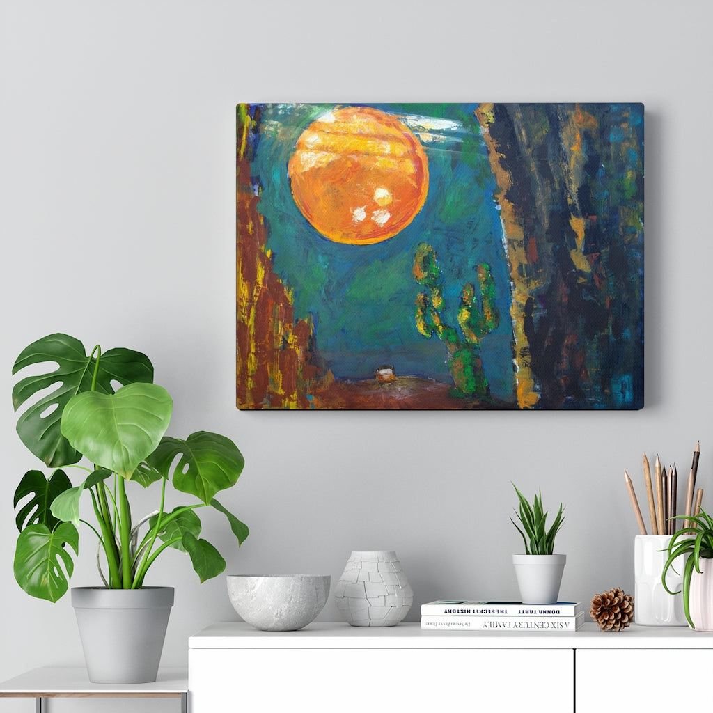 Orange Dream Canvas Print