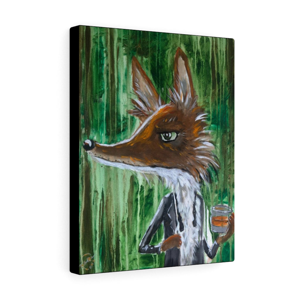 Fox Thirty Canvas Print