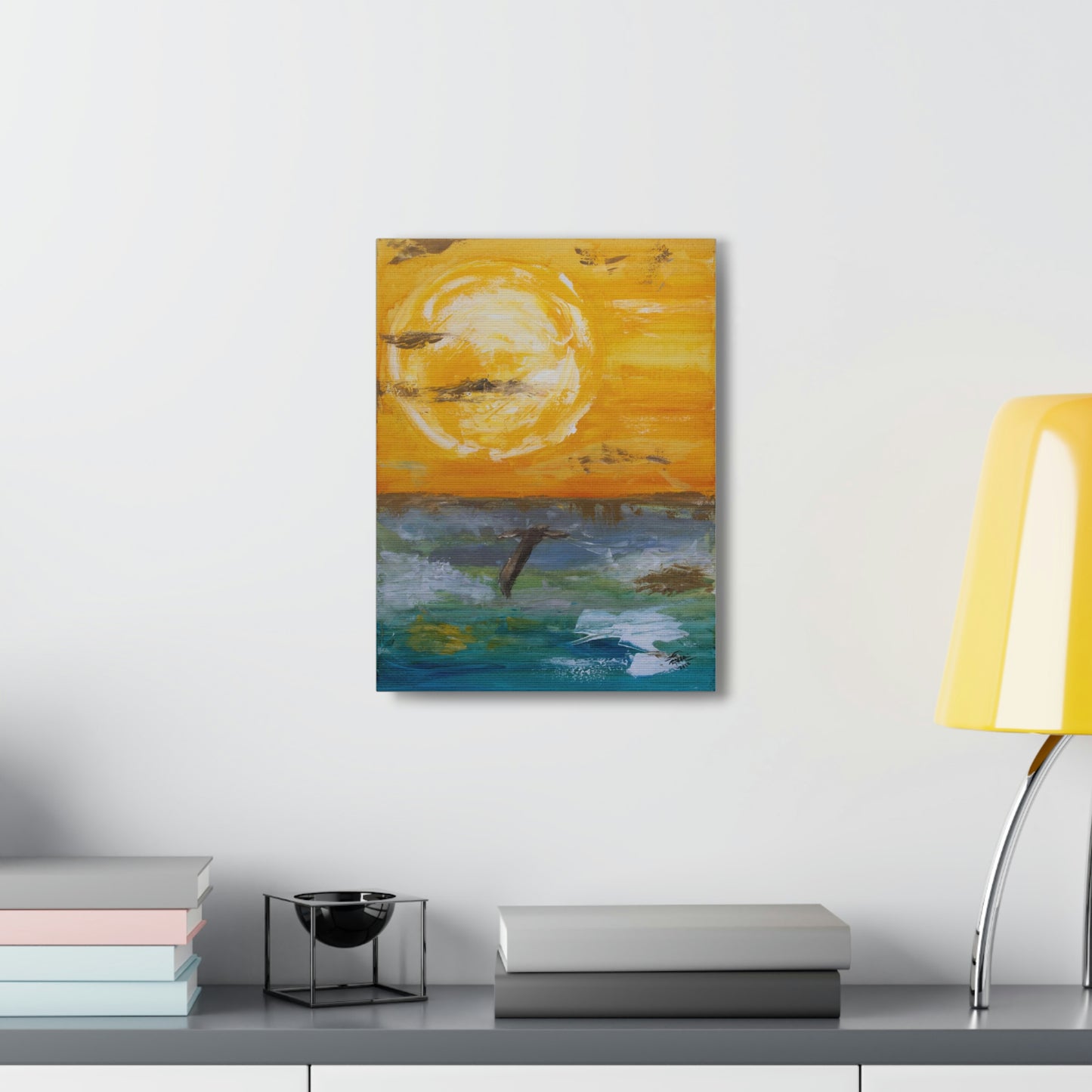 El Sunset Pasa Canvas Print