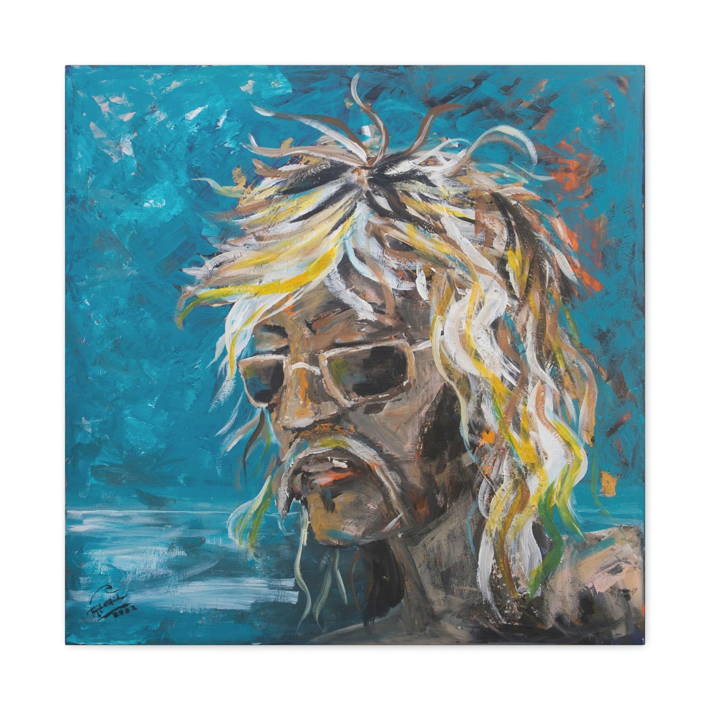 Surfer Canvas Print