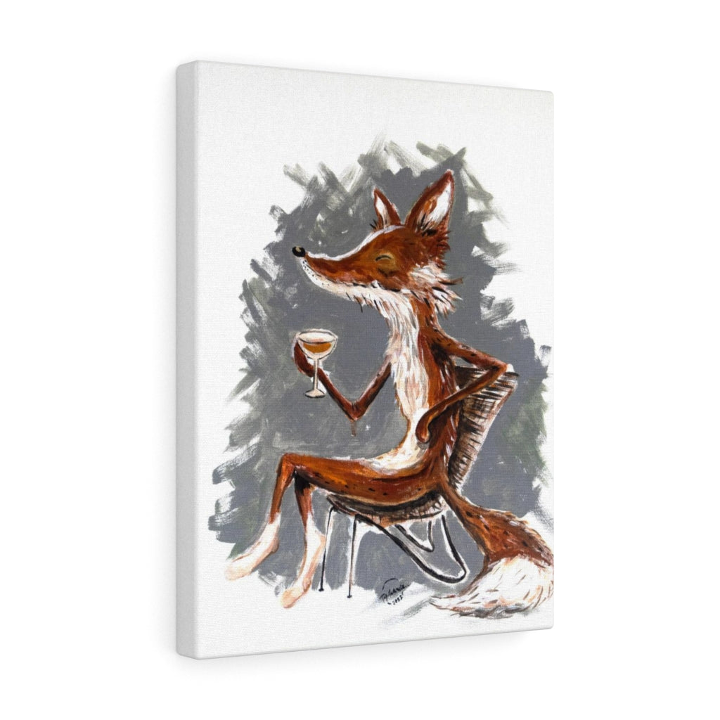 Fox Tale Canvas Print