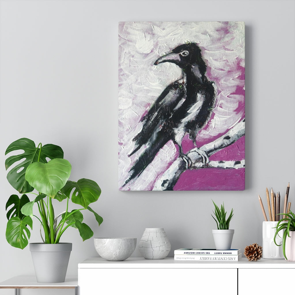 Crow Canvas Print