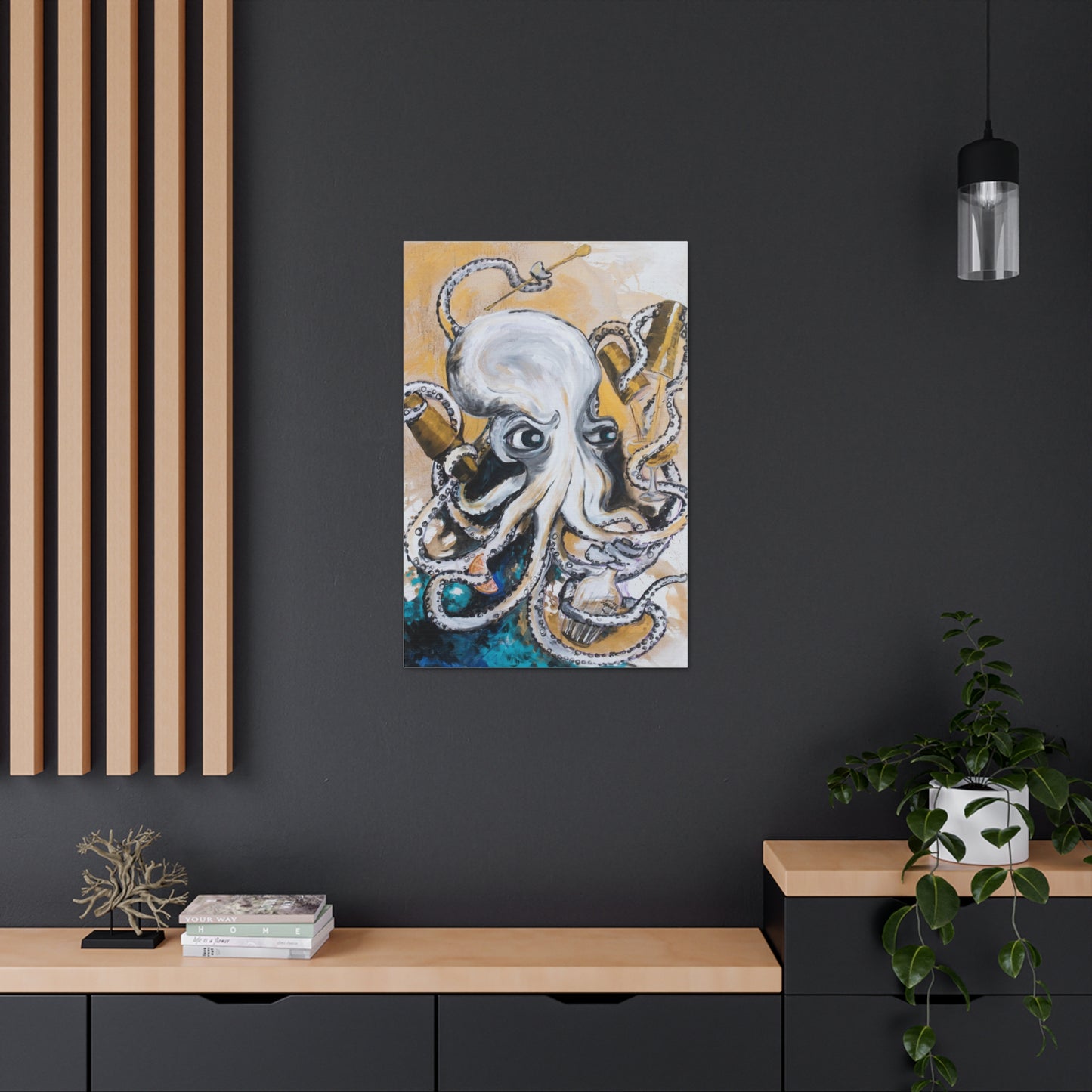 Mixoctology Canvas Print