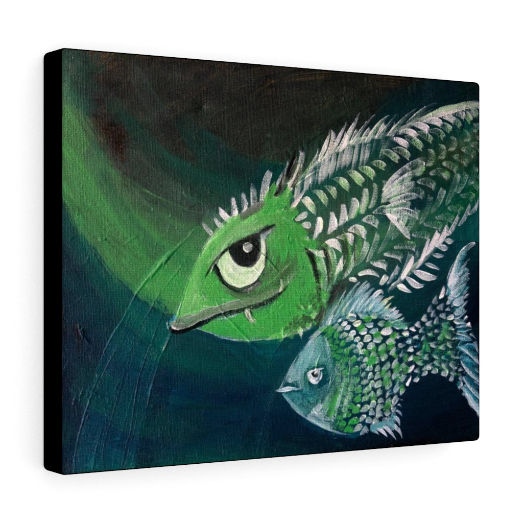 Fish Gang Canvas Print