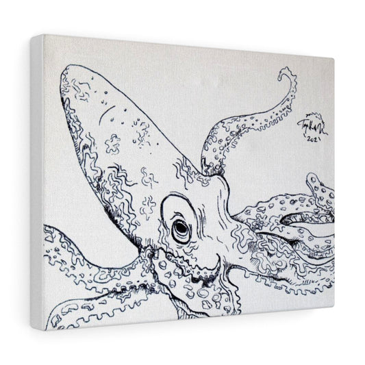 Octopus Canvas Print