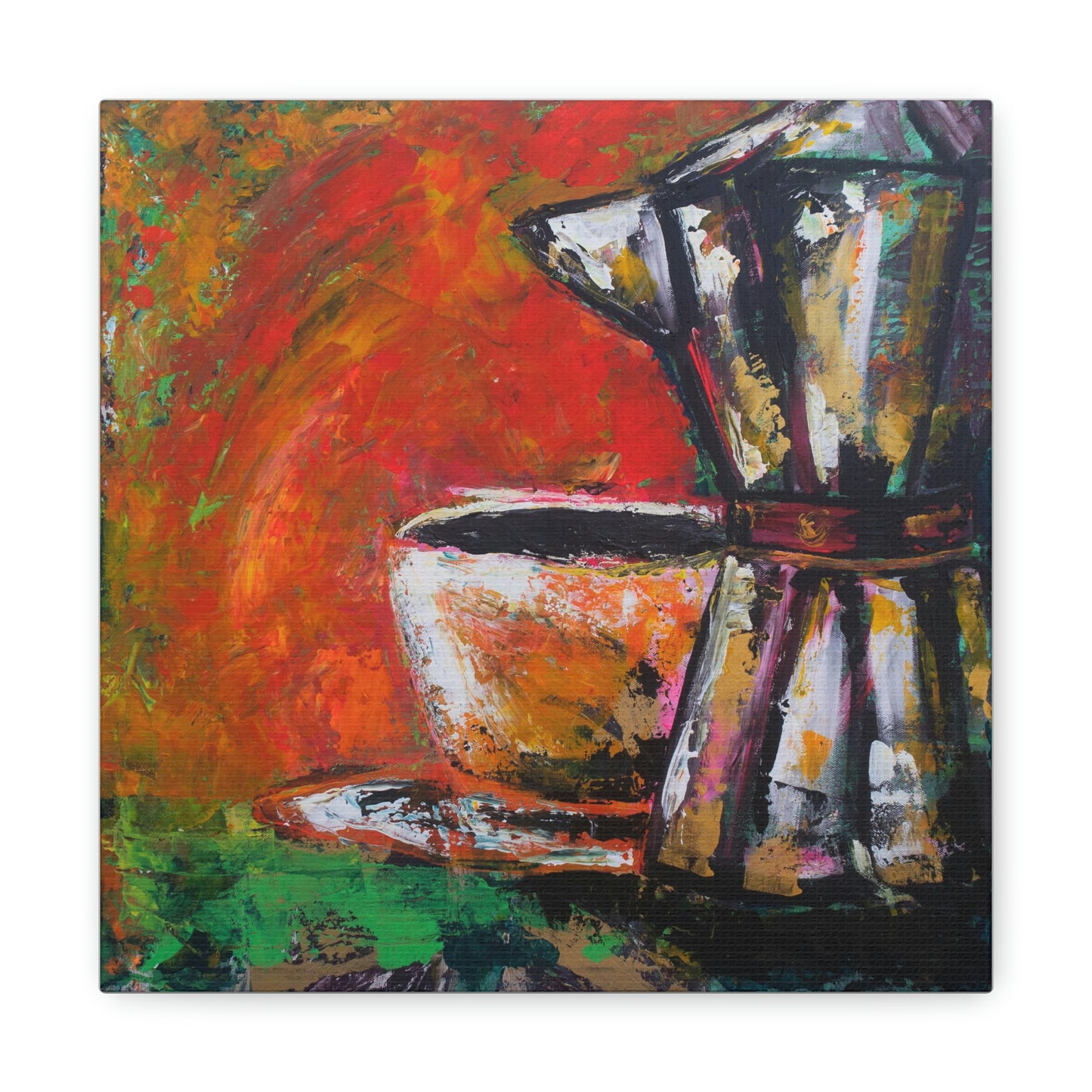 Cafetero Canvas Print