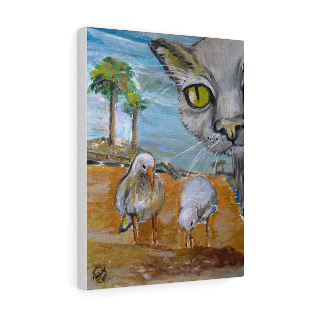 Selfie Cat Canvas Print