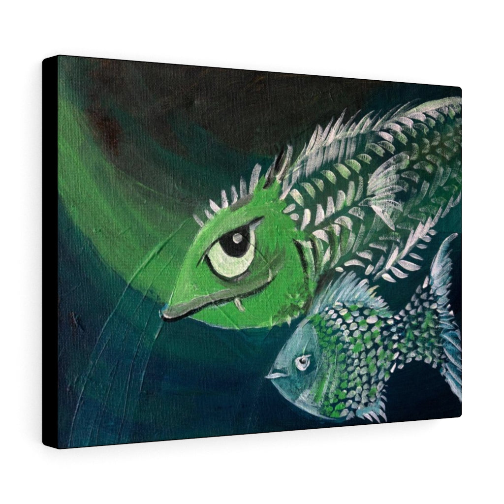 Fish Gang Canvas Print